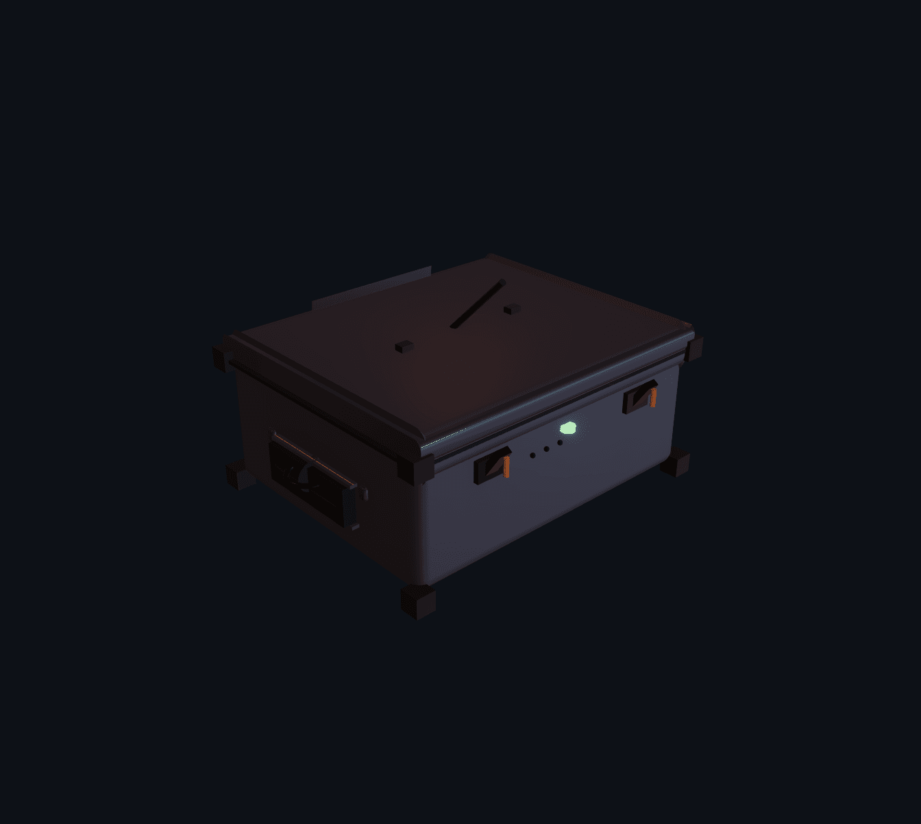 The Vessel: smart reusable container with NFC, GPS, and electronic lock
